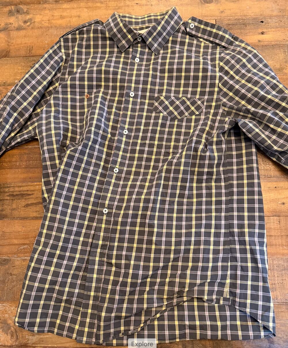 Trovata - Plaid - Large Shirt